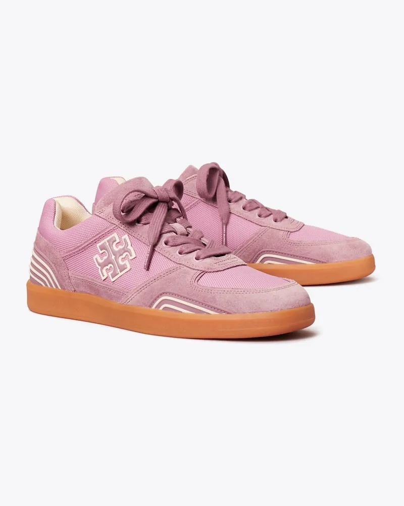 Tory Burch Damen Clover Court Sneaker Lila