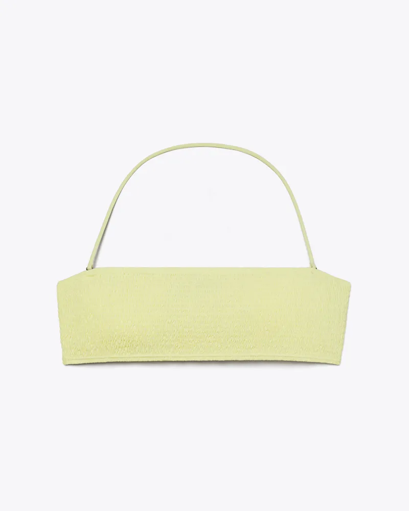 Tory Burch Damen Gesmoktes Bandeau-Bikinioberteil Lumen
