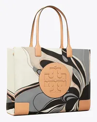 Tory Burch Ella Printed Tote Bag Neutral