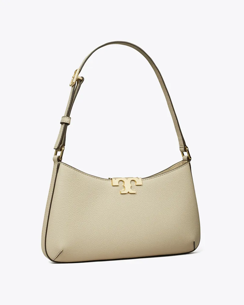 Tory Burch Damen Weiche, schmale Eleanor Schultertasche Light