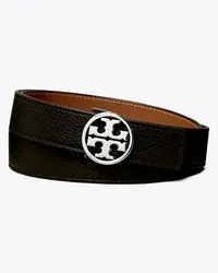 Tory Burch 1" Miller Reversible Belt Black