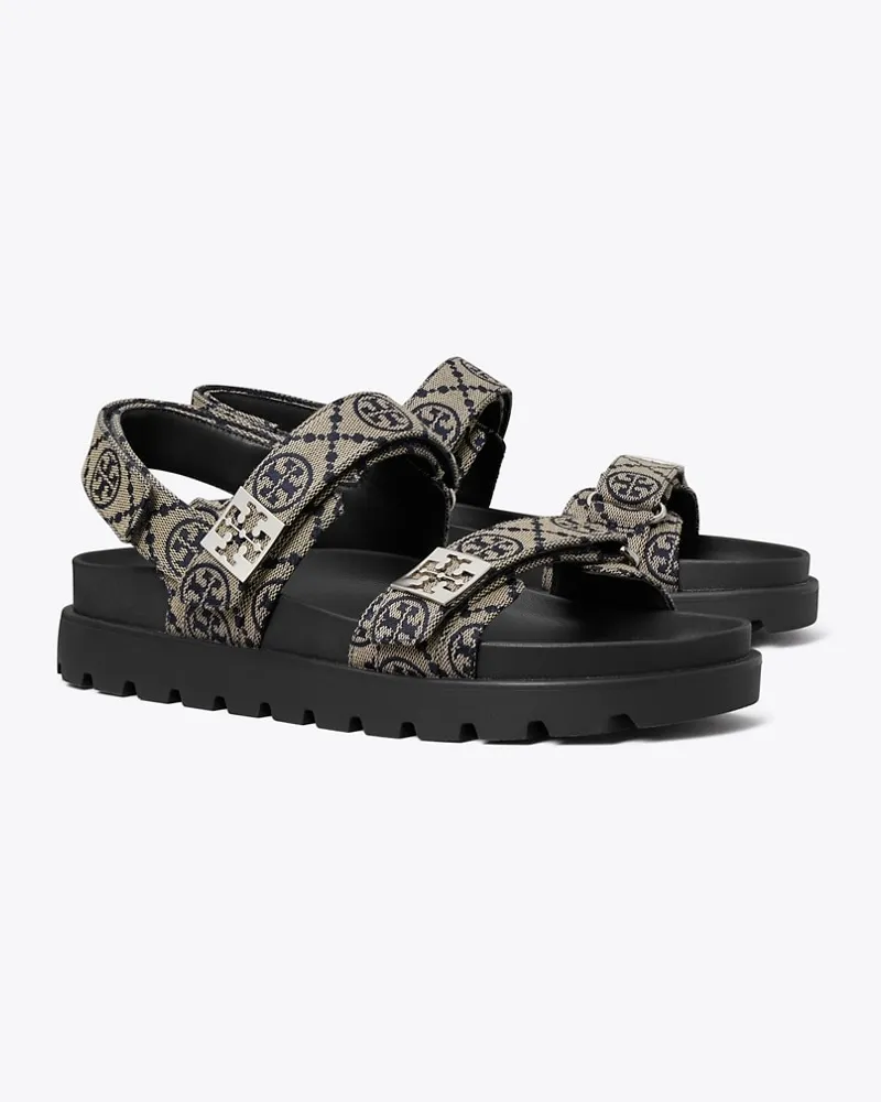 Tory Burch Damen Mellow Sportsandale mit T-Monogramm T