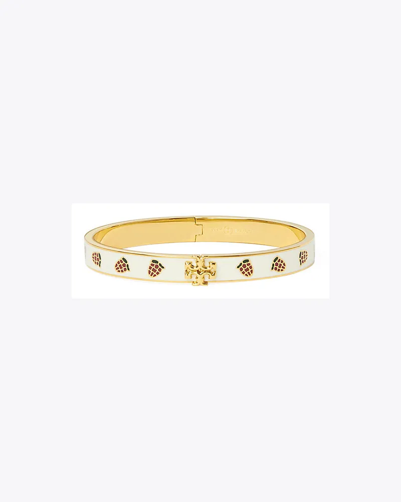 Tory Burch 7 mm Breites Kira Armband Mit Emailleschicht 