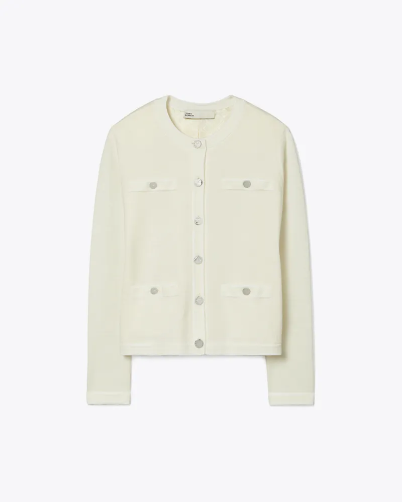 Tory Burch Damen Kendra Cardigan Light