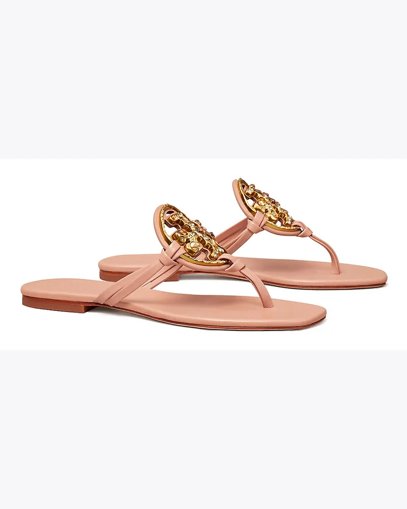 Tory Burch Schmuckvolle Miller Sandale Meadowsweet