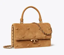 Bunny Knot Mini Bag aus Wildleder mit Tragegriff