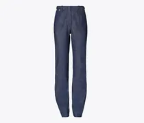 Damen Baumwolljeans mit Knöchelreißverschluss