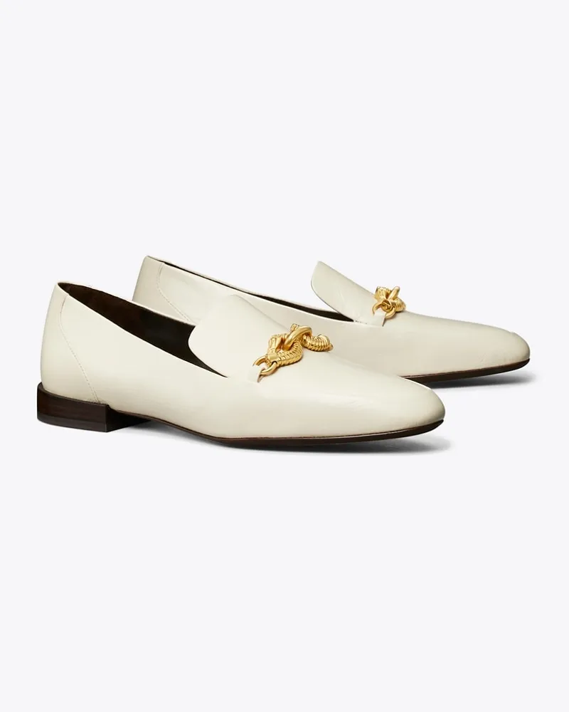 Tory Burch Damen Jessa Loafer in Weiß Light