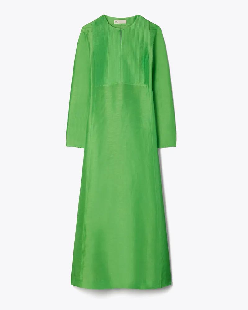 Tory Burch Damen Langer Leinenkaftan Bright