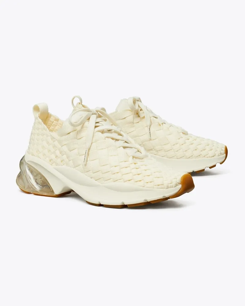 Tory Burch Damen Gewebte Good Luck Sneaker New