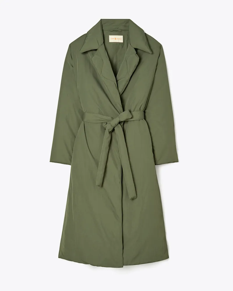 Tory Burch Damen Gesteppter, wendbarer Oversize-Daunenmantel Mountain