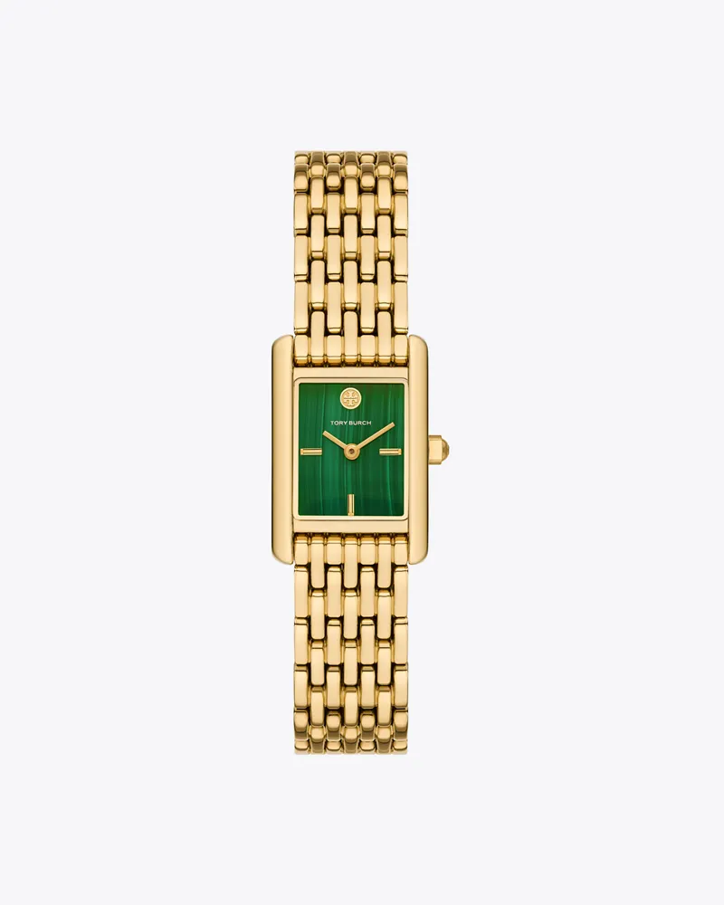 Tory Burch Damen Mini Eleanor Armbanduhr Malachite