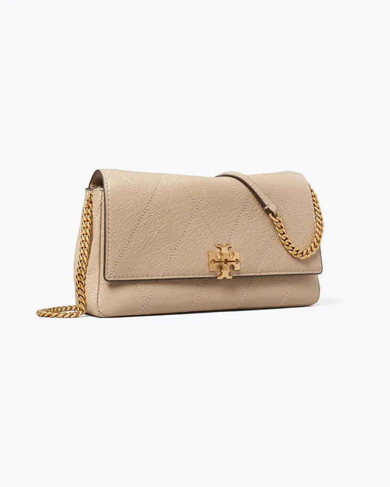 Tory Burch Gesteppte Charlie Crossbody Bag mit Kette Soft