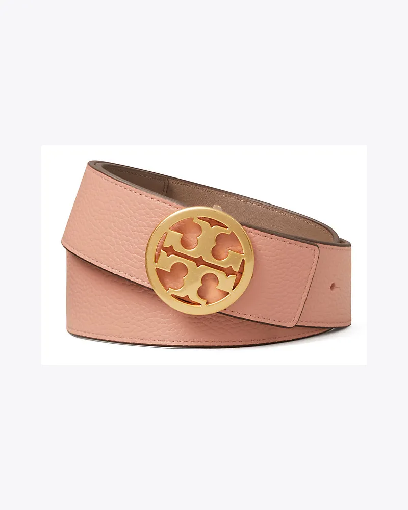 Tory Burch 3,8 cm Breiter Wendegürtel Mit Doppel-T Pink