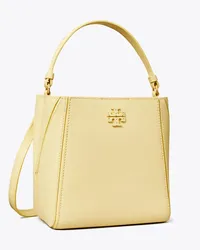 Tory Burch Small McGraw Bucket Bag Lemon