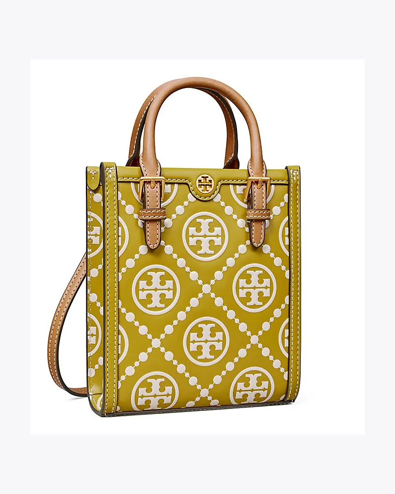 Tory Burch Geprägte Mini Tote Bag Mit T-Monogramm 
