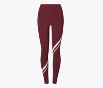 Damen Sculpt Leggings mit diagonalem Chevronmuster