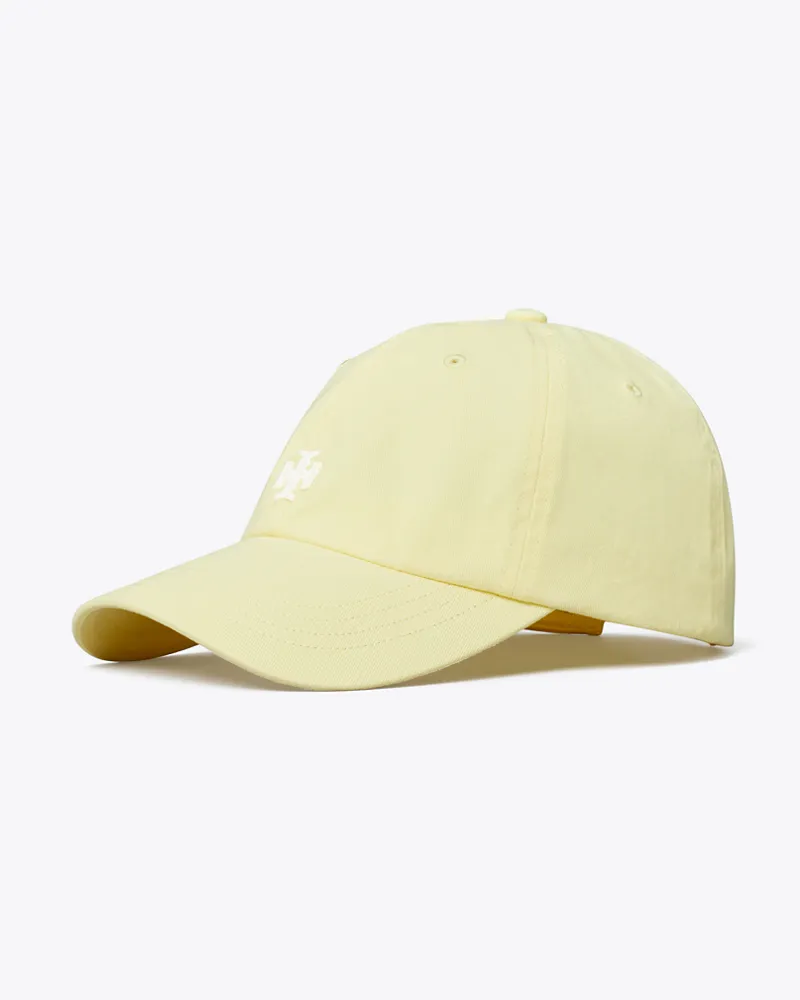 Tory Burch Damen Logo-Kappe Butter