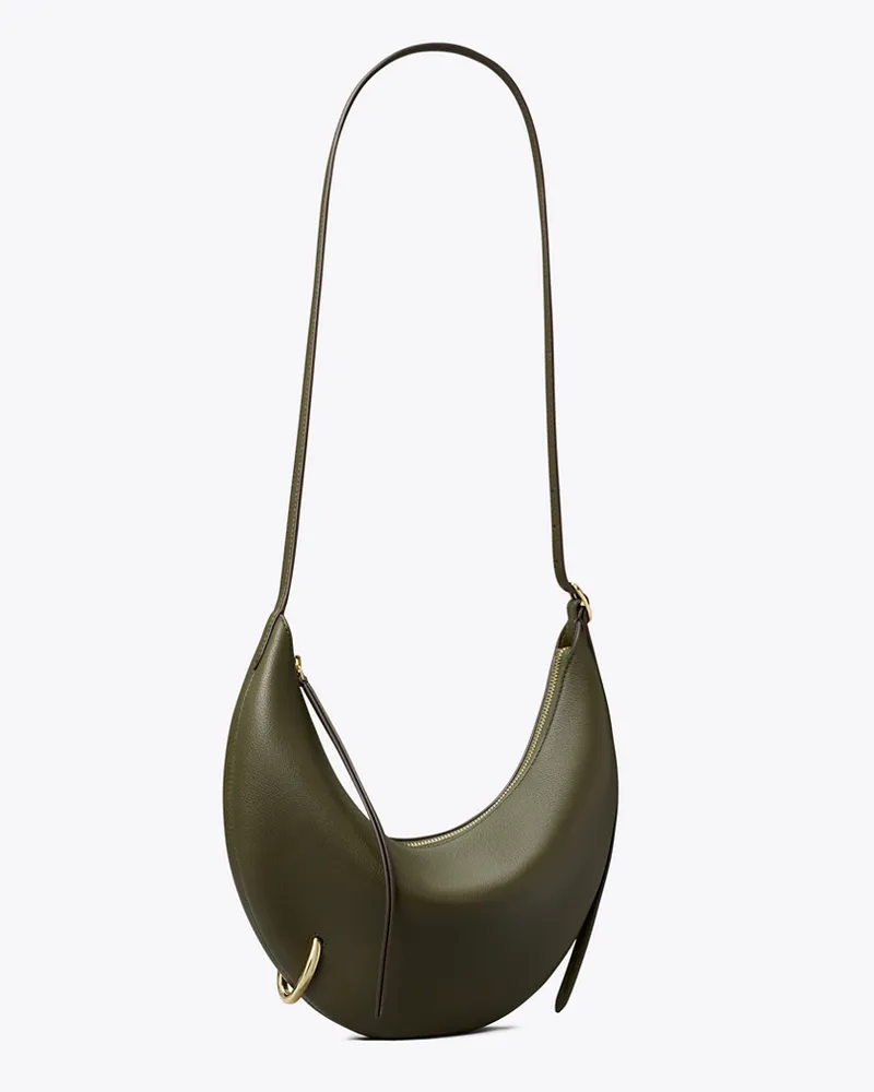 Tory Burch Damen Crossbody Bag mit Piercingdetail Dark