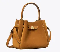 Damen Mini Romy Bucket Bag aus Wildleder