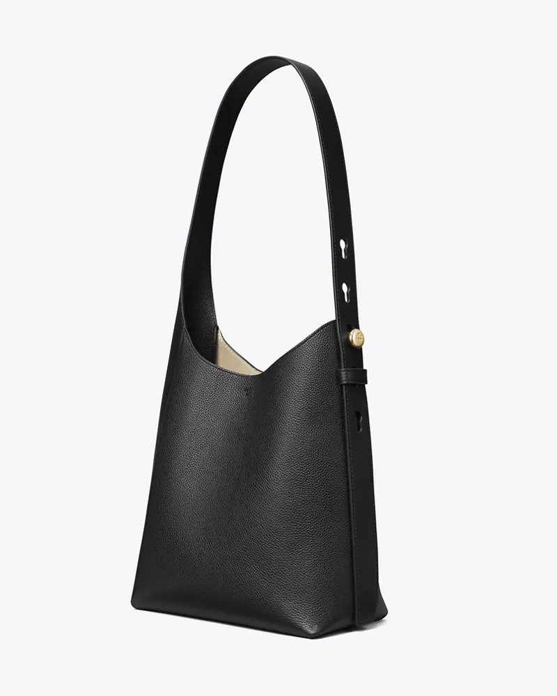 Tory Burch Damen Kleine Romy Hobo Bag Black