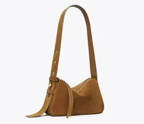 Damen Kleine Romy Schultertasche aus Wildleder