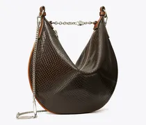 Damen Mini Balloon Bag mit Kettenriemen