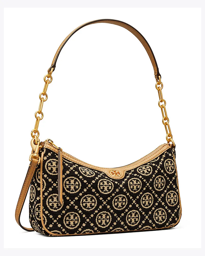 Tory Burch Studio Tasche Aus Chenille Mit T-Monogramm 