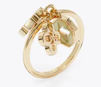 Damen Forget Me Not Charm Ring