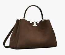 Damen Eleanor Henkeltasche aus Wildleder