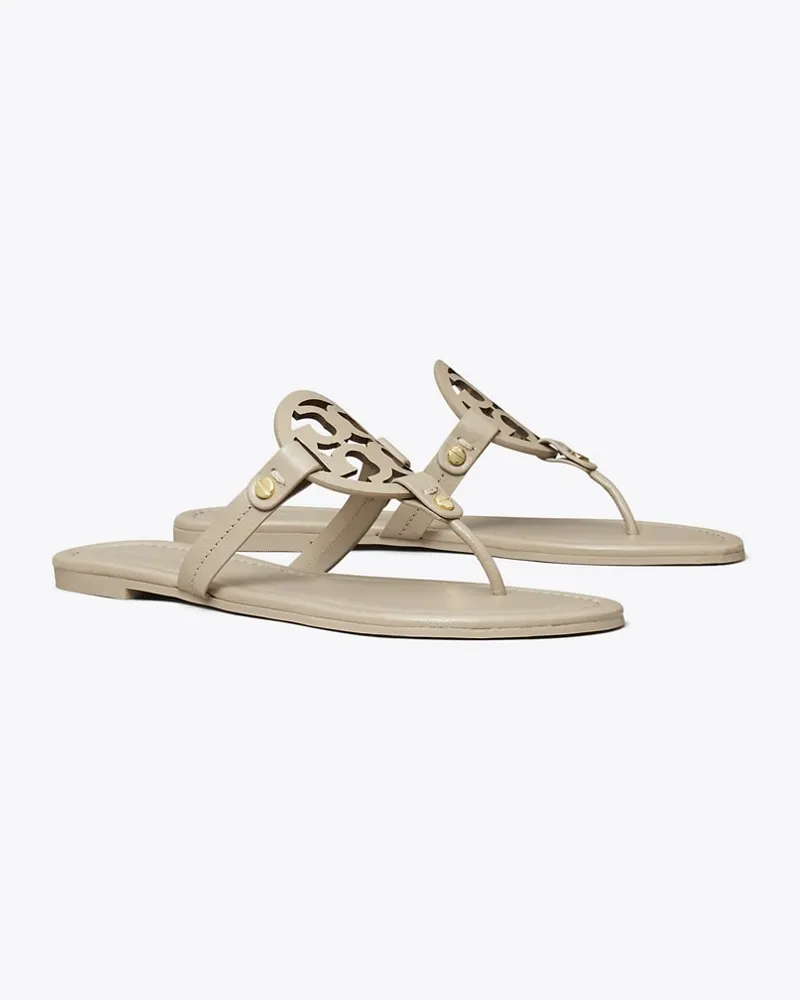 Tory Burch Damen Miller Sandale Oyster