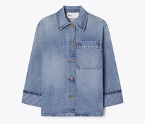 Damen Barn Jeansjacke