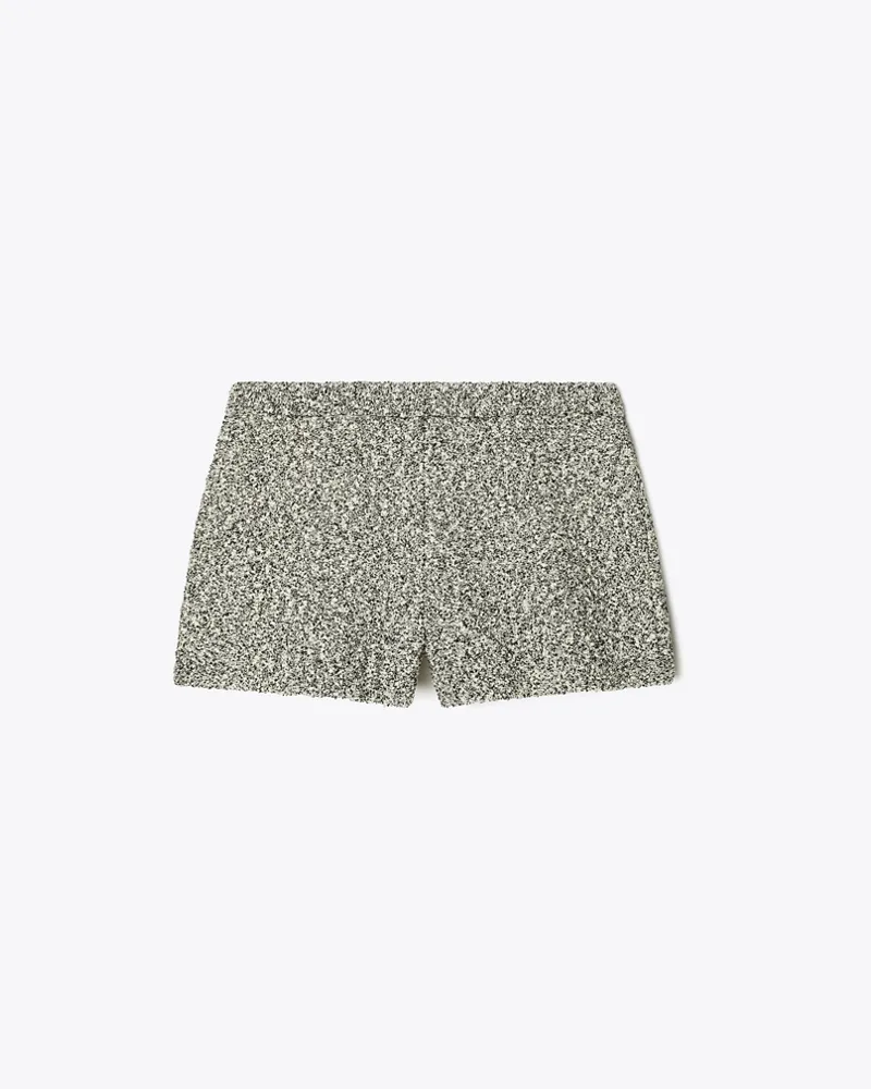 Tory Burch Damen Tweed-Shorts Black