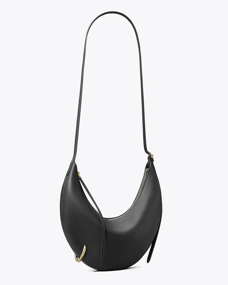 Tory Burch Damen Crossbody Bag mit Piercingdetail Black