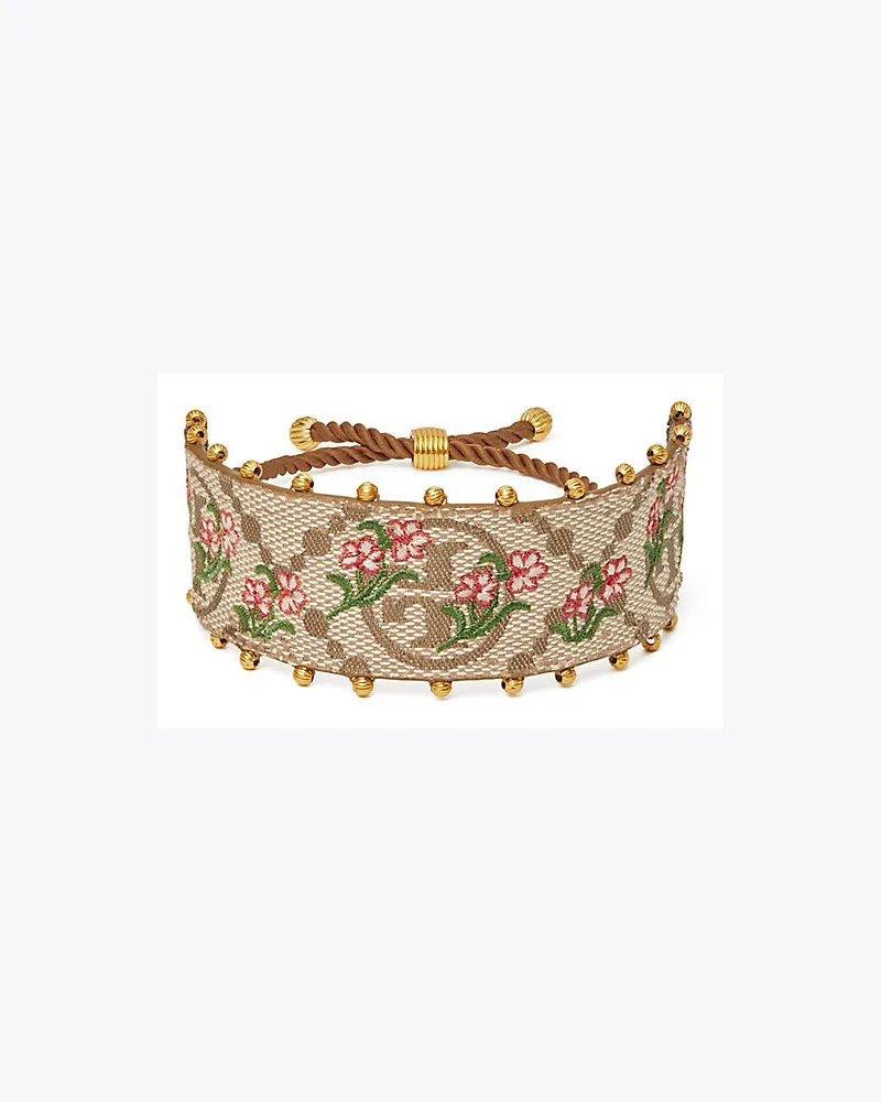 Tory Burch Blumenarmband Mit T-Monogramm 