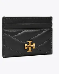 Tory Burch Kira Chevron Card Case Black