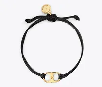 Damen Embrace Ambition Armband in Schwarz/Gold