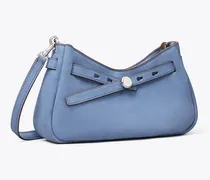 Damen Romy Crossbody Bag aus Nubukleder mit Reißverschluss oben