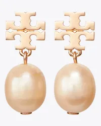 Tory Burch Kira Pearl Drop Earring Rose