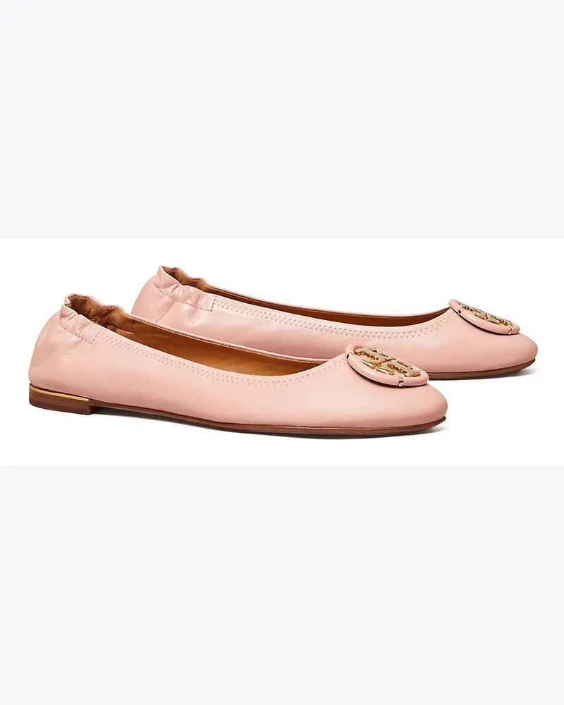 Tory Burch Ballerina Mit Mehrfarbigem Logo Shell