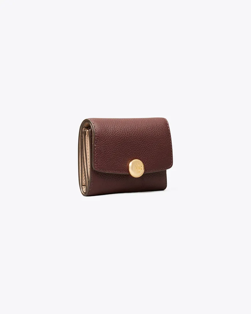 Tory Burch Romy Geldbörse mit Umschlag Dark