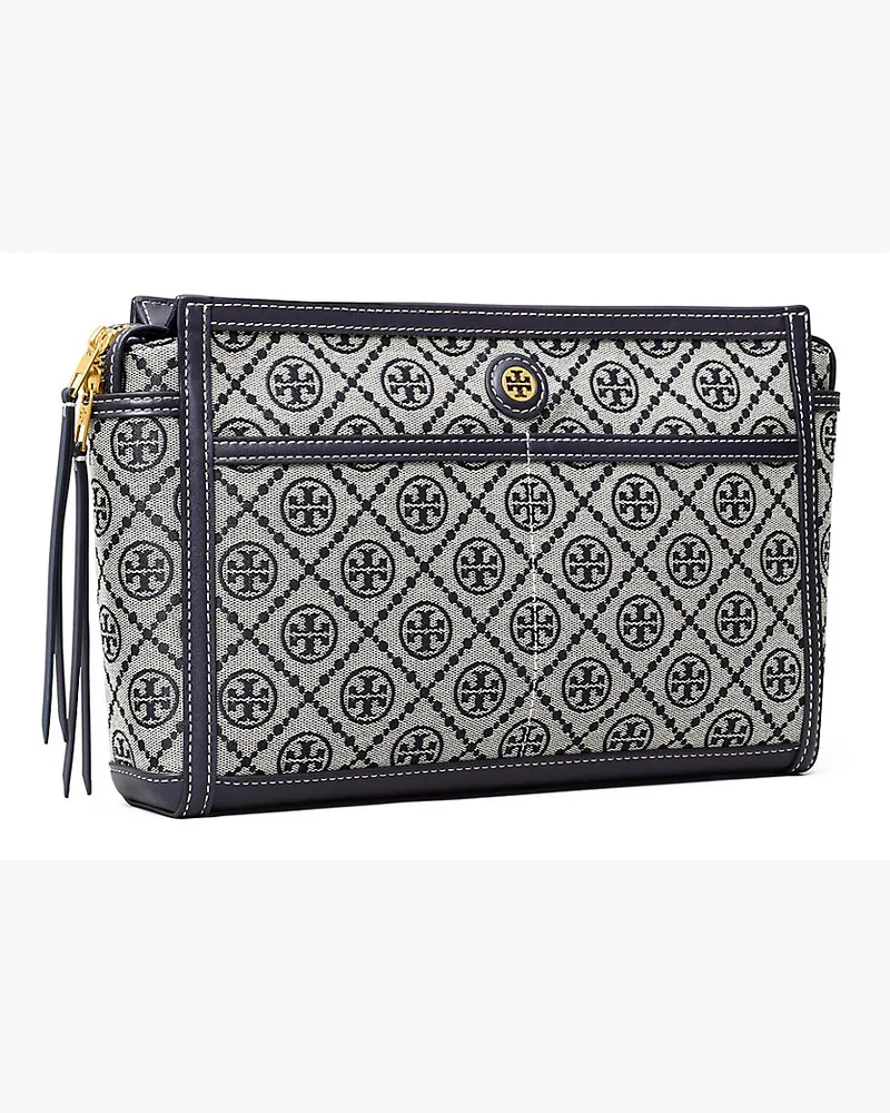 Tory Burch Reisebeutel Aus Jacquard Mit T-Monogramm 