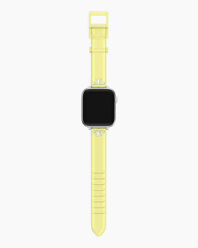 Tory Burch Damen Single-T-Jelly-Armband für die Apple Watch Light