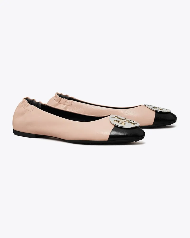 Tory Burch Damen Claire Ballerina mit Zehenkappe Rose