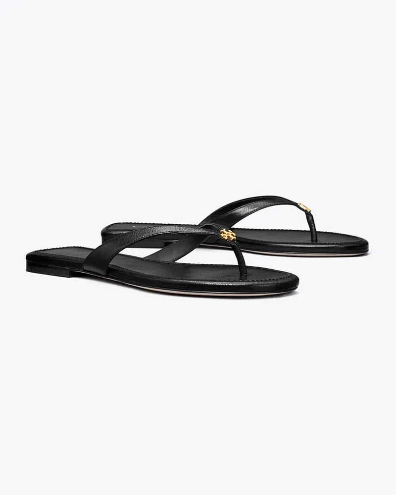 Tory Burch Damen Klassischer Flipflop in Schwarz Perfect