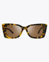 Tory Burch Kira Quilted Geometric Sunglasses Tokyo