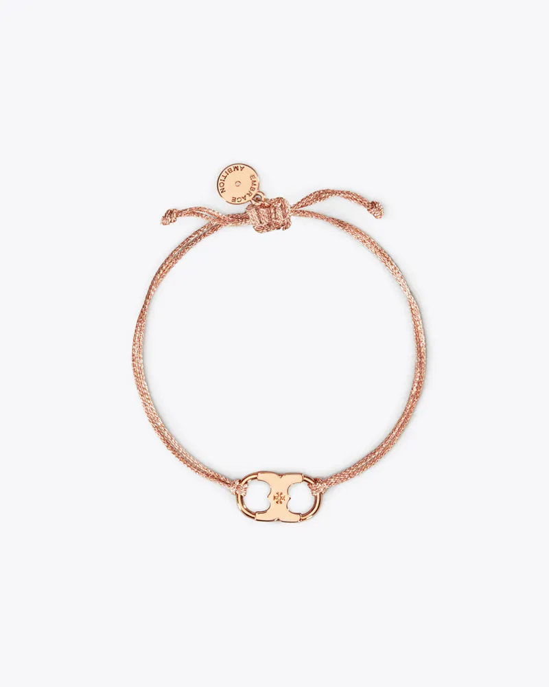Tory Burch Damen Embrace Ambition Armband in Pink Rose