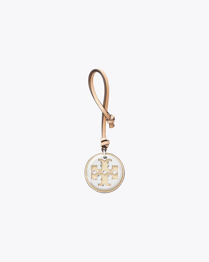 Tory Burch Reva Ballerina als Taschenanhänger Praline