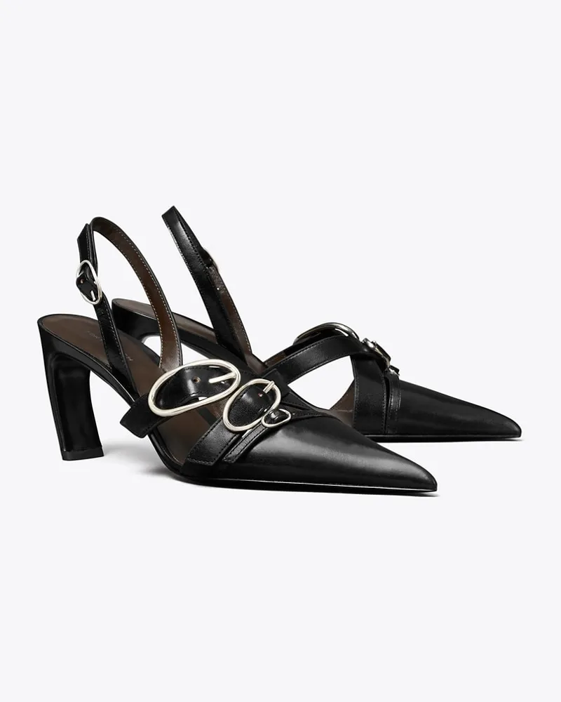 Tory Burch Slingback mit mehreren Schnallen Perfect