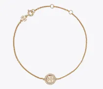 Damen Icon Gliederarmband mit Pavé in Pink